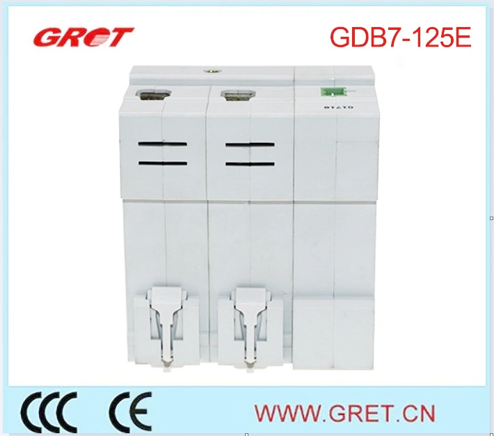 Gdb7-125e Air Switch Silver Copper Shut up 4p 20A Circuit Breaker