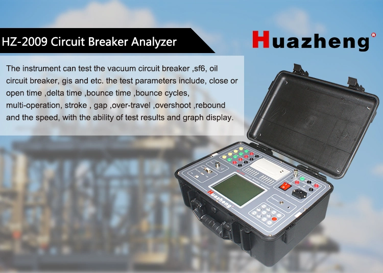 Open Time and Close Time Testing Circuit Breaker Test Analyzer
