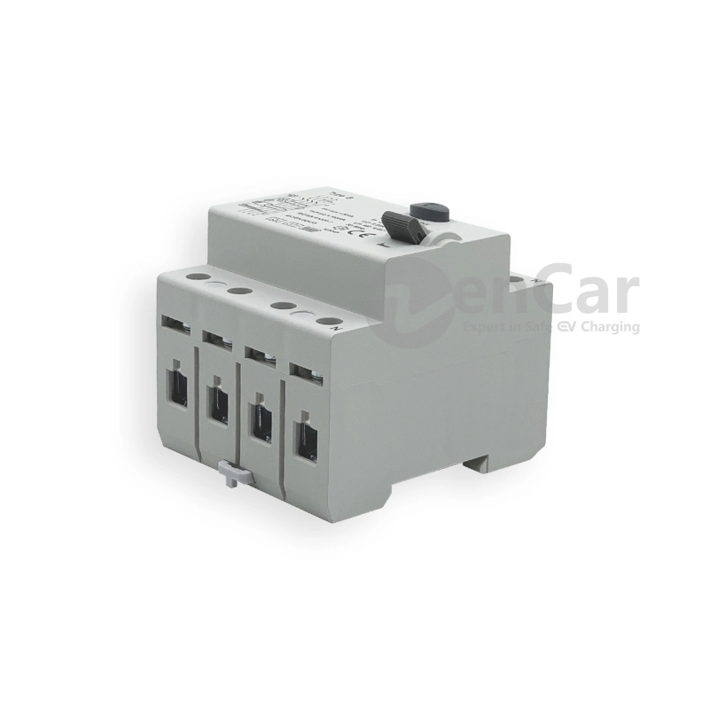 4 Pole 40A 415V RCCB Breaker Electromagnetic Type B 30mA Residual Current Circuit Breaker