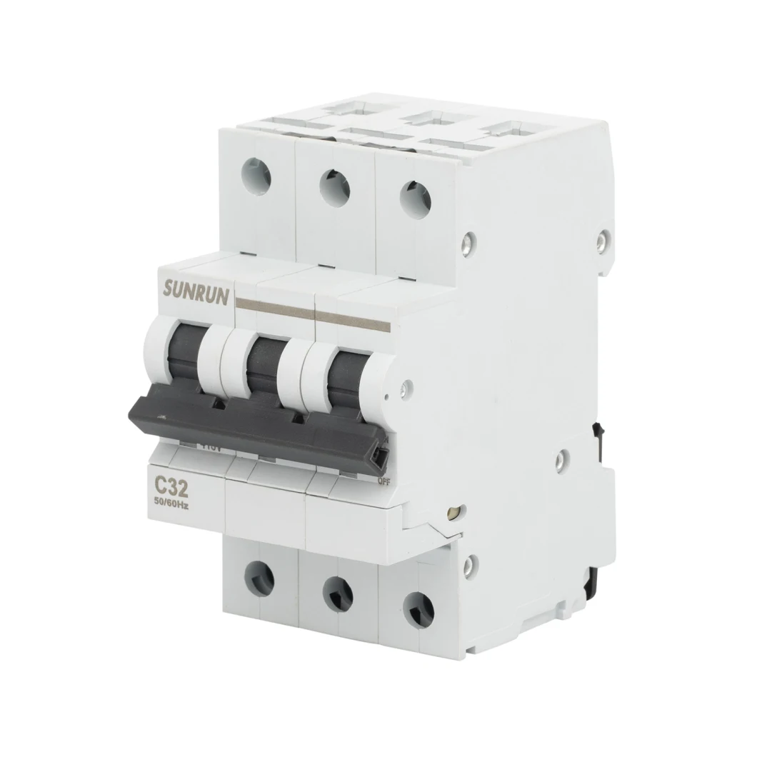 3p MCB Circuit Breakers 10ka Short-Circuit Breaking Capacity