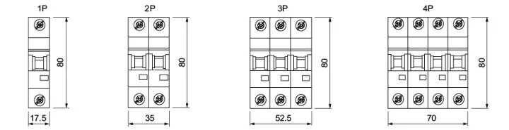 Professional Manufacturer 250 AMP DC Circuit Breaker Renewable Energy MCB