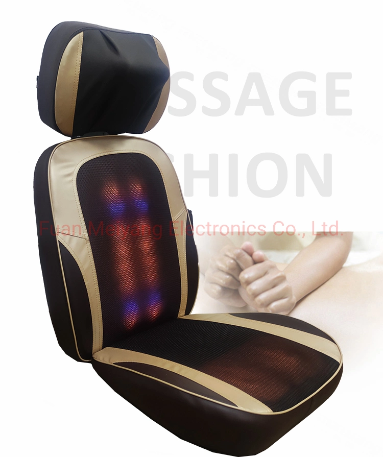 Meiyang Products Heated Seat Cushion Heated Electric Home Neck and Back Car Seat Vibration Massage Cushion