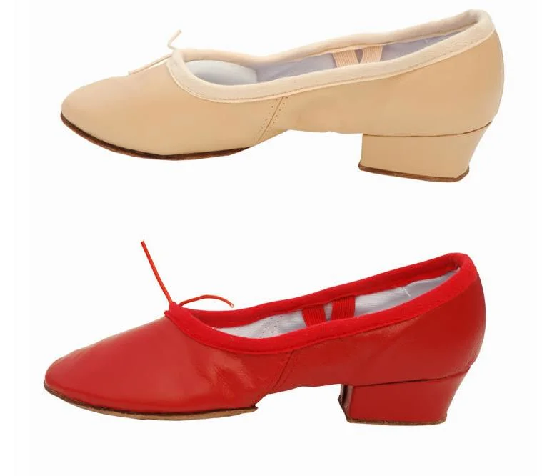 Girls Soft Flats Split Sole Ballet Shoes Comfortable Breathable Practice Shoes for Leatherteachers Shoes