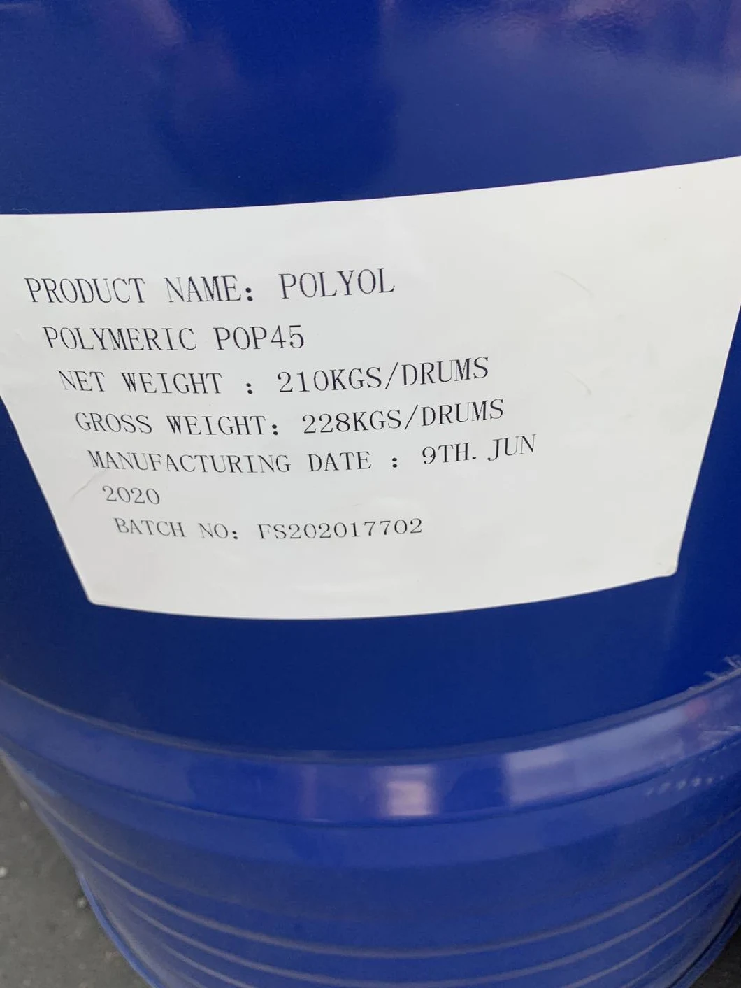 China Polyether Polyol Price Foam ISO Polyol for Polyurethane Sandwich Panel