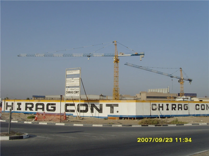 Ce New 8t Tower Crane 5613 for Construction