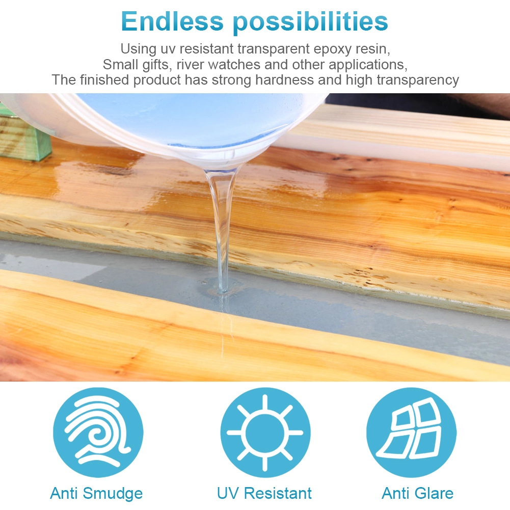 Alida Clear Two-Component Epoxy Resin for River Table
