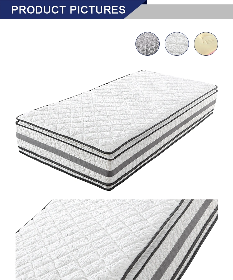 13 Inch Foam Encased mattress in a Box Best Mattress Manufacturer Pillow Top Mattress