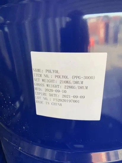 China ODM/OEM Factory PPG Polyether Polyols