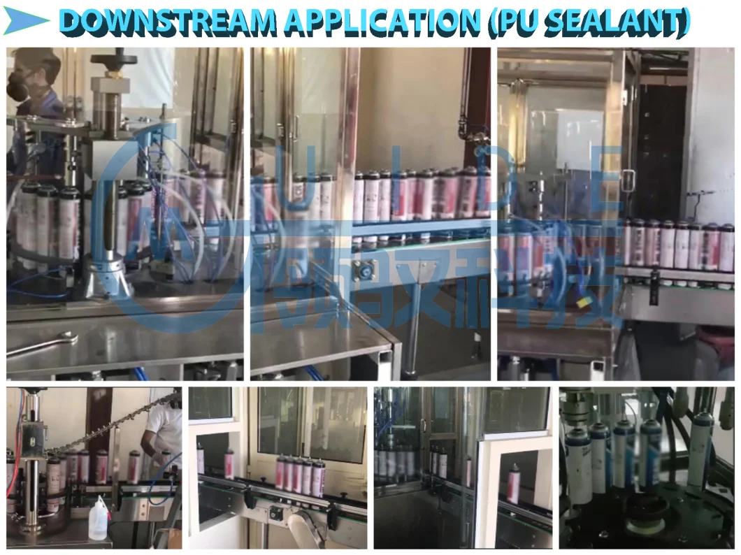 Construction Polyurethane Raw Materials Formulated Blend Polyether Polyol PU Sealant