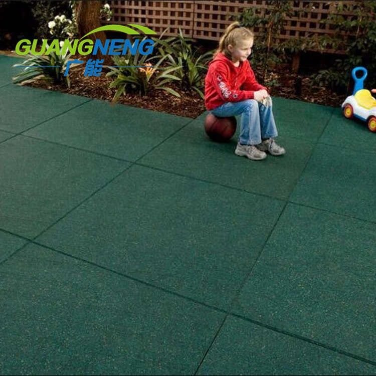Eco Rubber Carpet Underlay Rubber Gym Floor Mat with Colored Dots for Sale