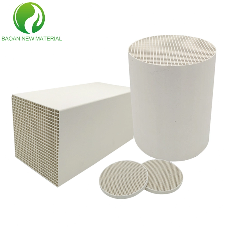 Ceramic Honeycomb Catalyst/Industrial Cordierite Honeycomb Ceramic Monolith Catalyst Support