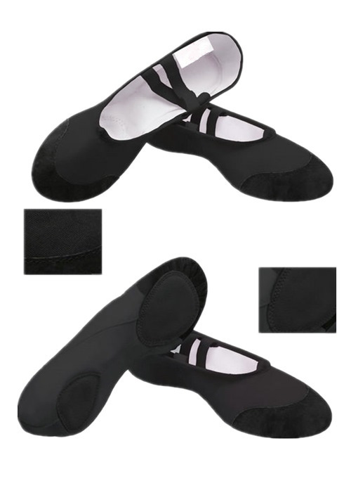Canvas Leathertoe Split Sole Ballet Shoe Upperleather Ballet Shoes Dance Shoes Ballet Slippers Ballet Flats
