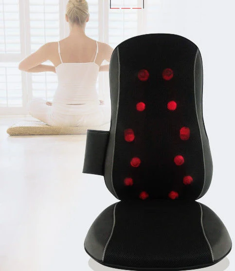 Best Seller Back Relax Shiatsu Massage Cushion, CE RoHS Car Seat Back Stretcher Full Electric Cushion Massage