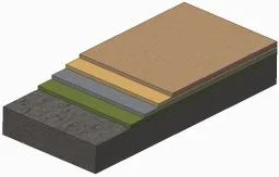 Waterborne Two Component Phenolic Resin Anti-Corrosion Polyurethane Floor Coating