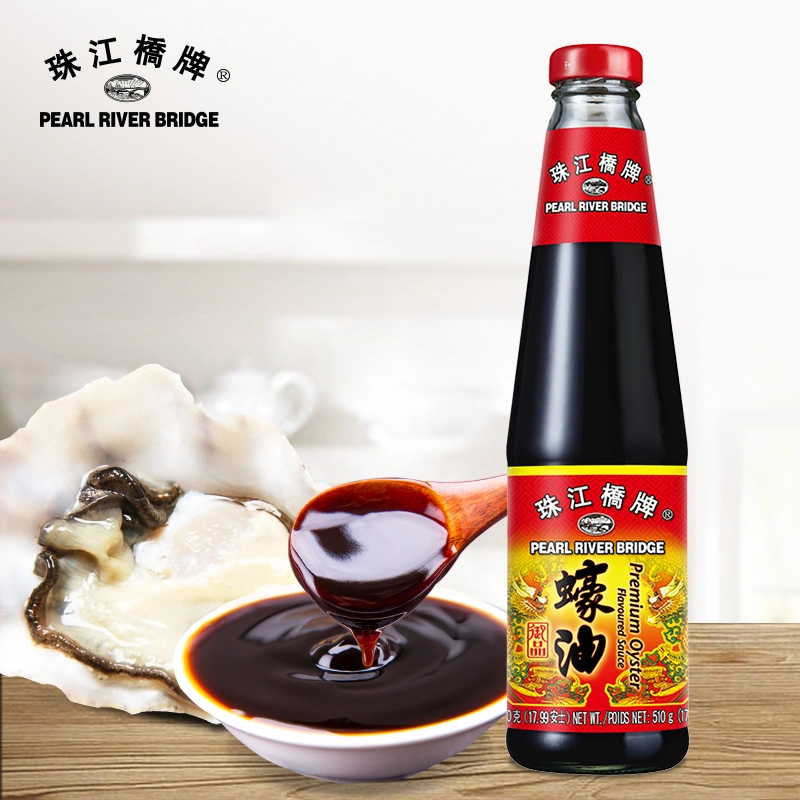 Pearl River Bridge Premium Oyster Flavoured Sauce 510g High Quality Paste
