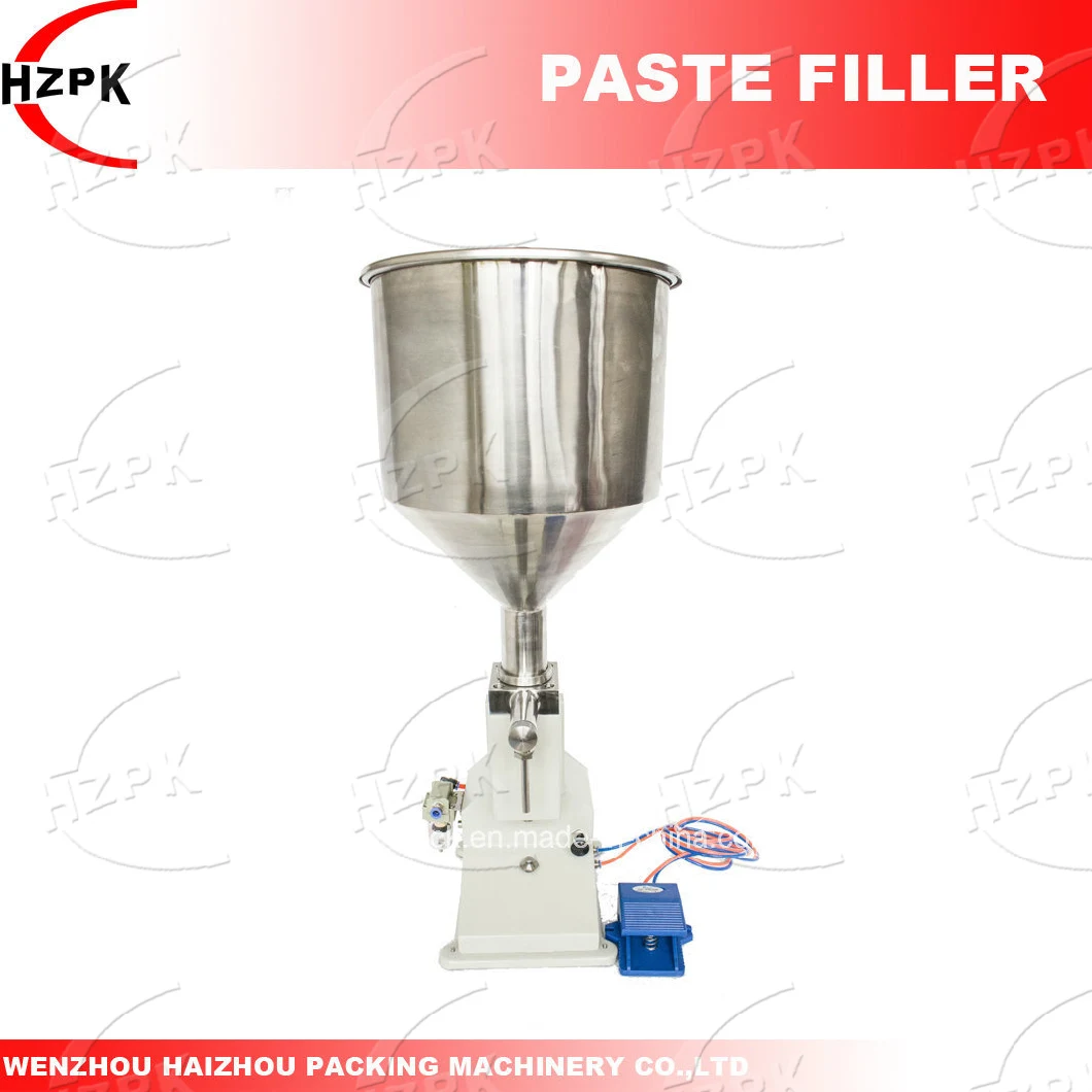 Pneumatic Water Filling Machine/Paste Filling Machine/Paste Filler From China