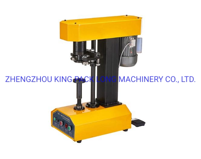 Factory Price Peanut Paste Tin Cans Seamer Closing Capping Machine