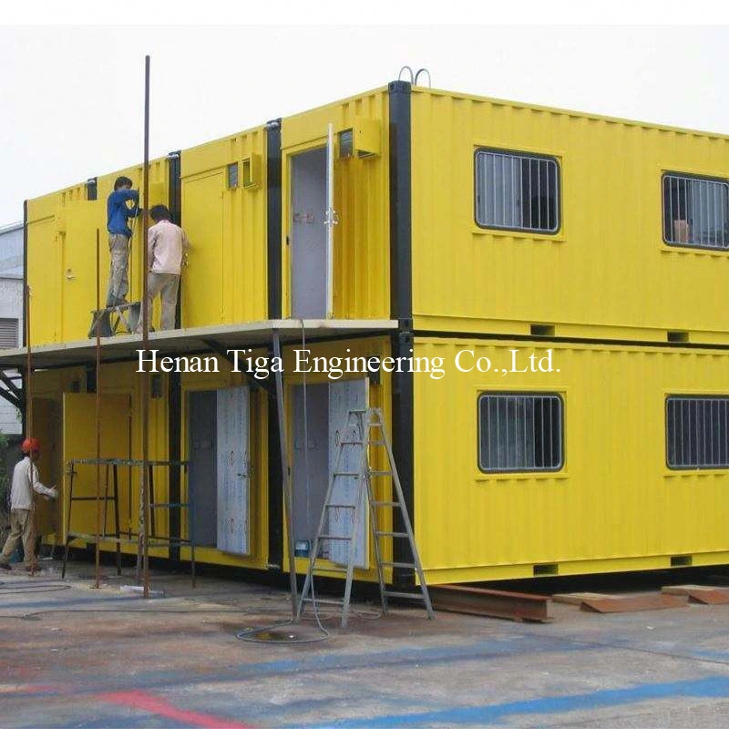 Eco-Friendly Steel Made Prefabricated Container House with 100 % Recyclable