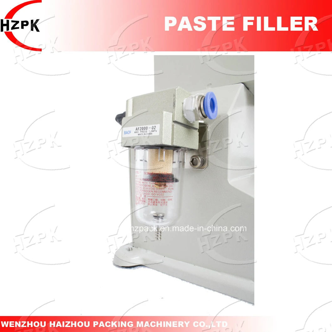 Pneumatic Water Filling Machine/Paste Filling Machine/Paste Filler From China