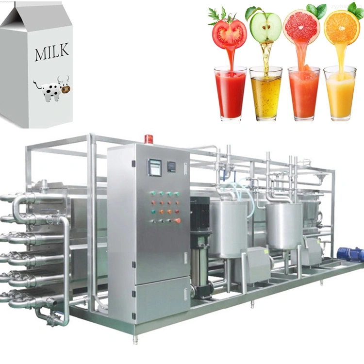 Tube in Tube Aseptic Sterilizer Used in Fruits Paste/Juice Production Line