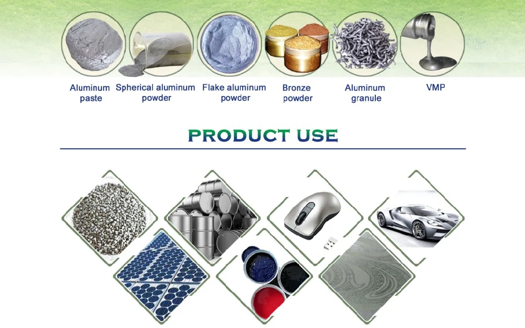 Sparkling Aluminum Paste Metallic Pigment for Industrial Coating