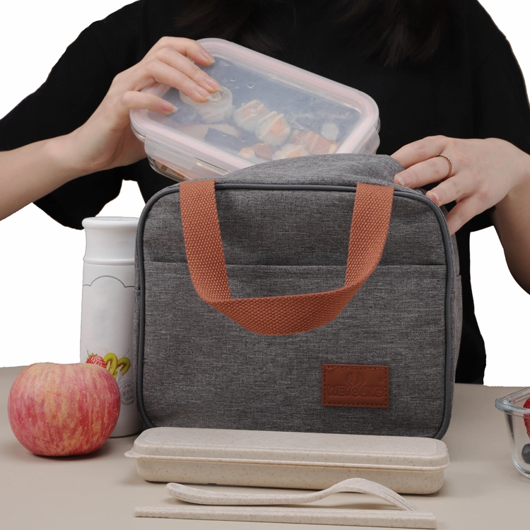 Aluminium Foil Insulated Thermal Lunch Bag Waterproof Cooler Bag