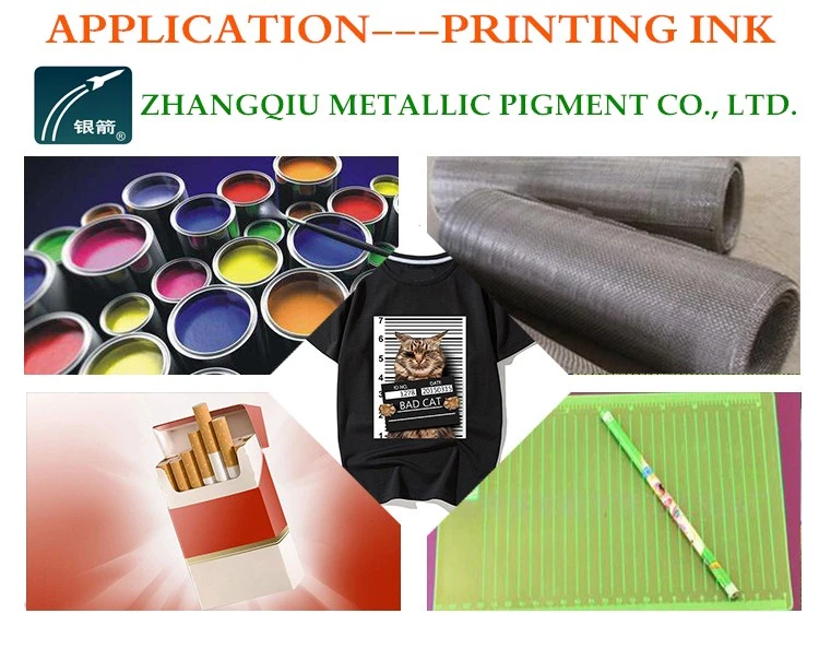High Quality Offset Printing Ink Uses Aluminum Paste Metallic Pigment