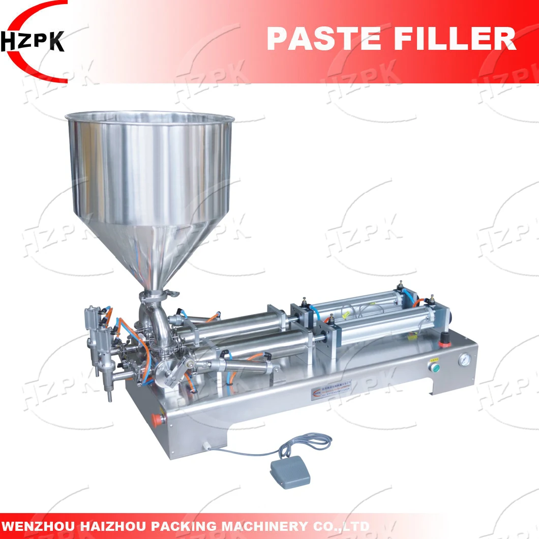 Double Heads Paste Filling Machine/Paste Filler From China
