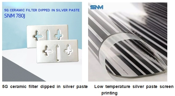 Conductive Silver Powder for Automotive Silver Paste Tap Density 3.0-5.0g /Cm3