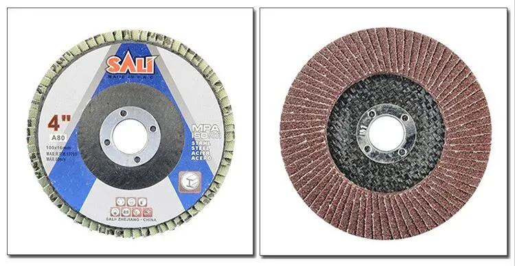 Professional Aluminum Oxide Metal Polishing 4.5 Inch Flap Disc Manufacturers