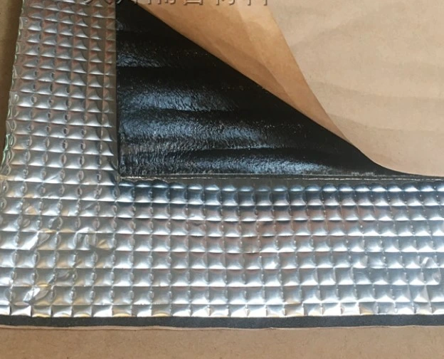 Thermal Reflective Aluminium Foil Foam Rubber with Coated Glue