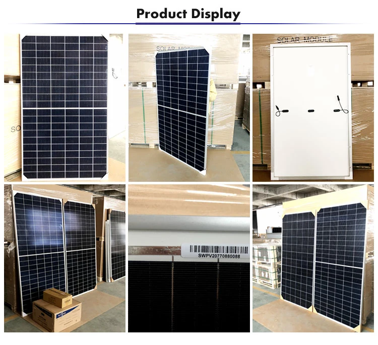 156 Cell Solar Panel Half Solar Cell Solar Panel Mono Perc 370W 380W 390W for Sale