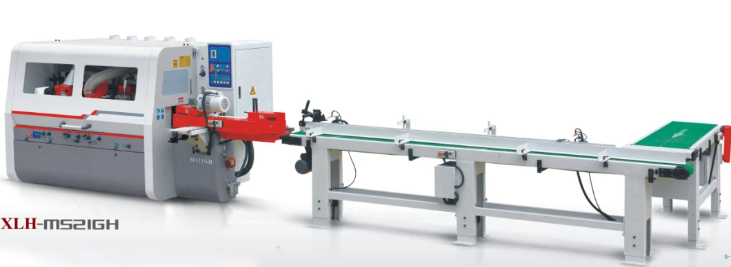 M521gh High-Speed Five-Axis Four-Sided Planer Specially Used for Finger Jointing Board Line