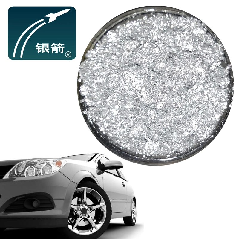 Auto Wheel Hyper Silver Wheel Paint Sparkling Aluminum Paste