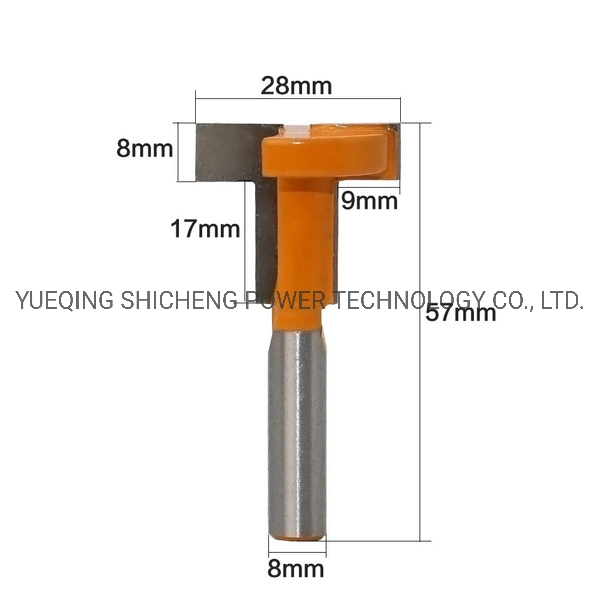 8mm Shank T Type Jointing Slotting Cutter