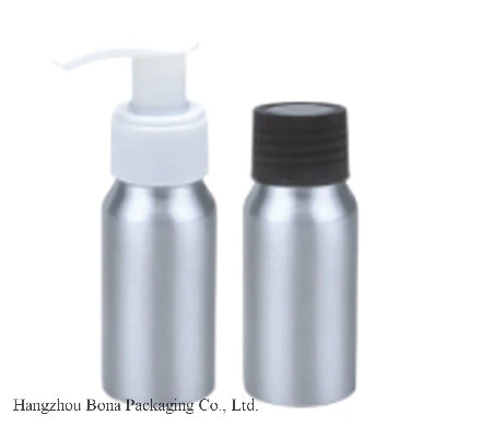 High Quality 250ml Silver Aluminum Shampoo Bottle, Aluminum Pump Bottle for Cosmetic Packaging
