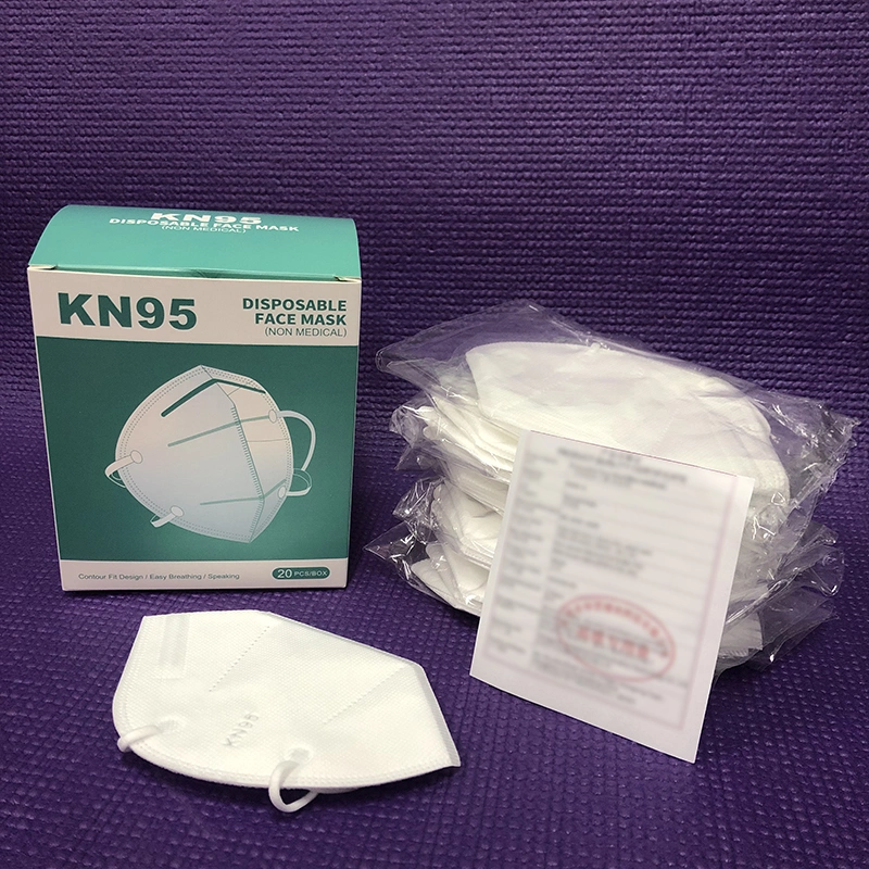 Cheap Factory Outlet KN95 Mask 5ply Filter Respirator Face Mask