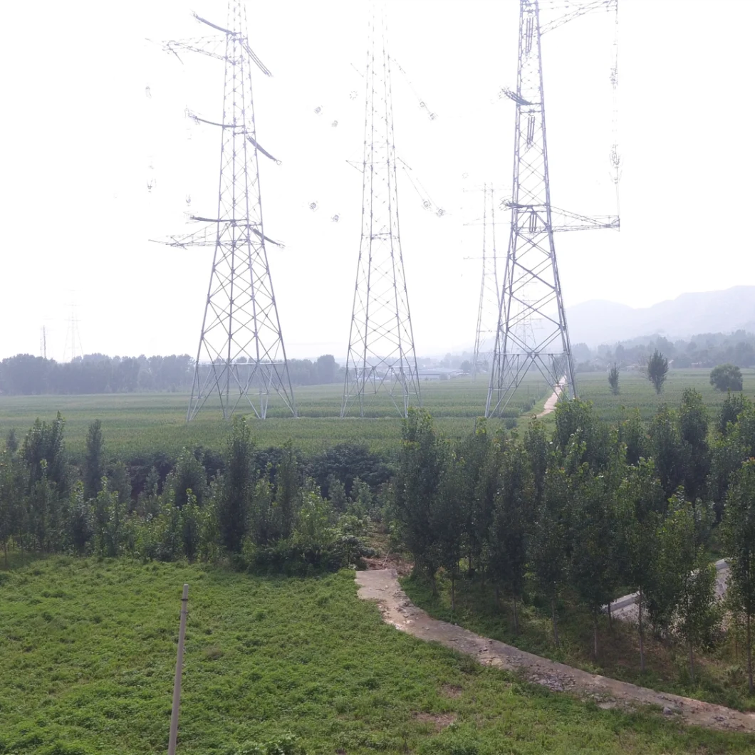 Good Quality 1000kv Uhv AC Line Electric Power Transmission Galvanized Iron Pipe Mono Pole Tower