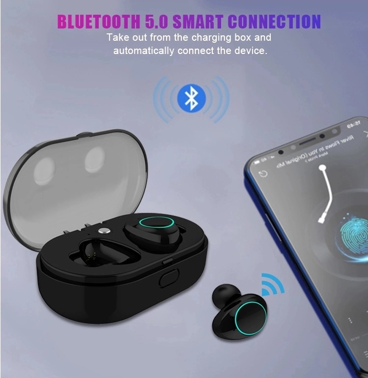 Mini Active Noise Cancelling Bluetooth Wireless in Ear Headphone