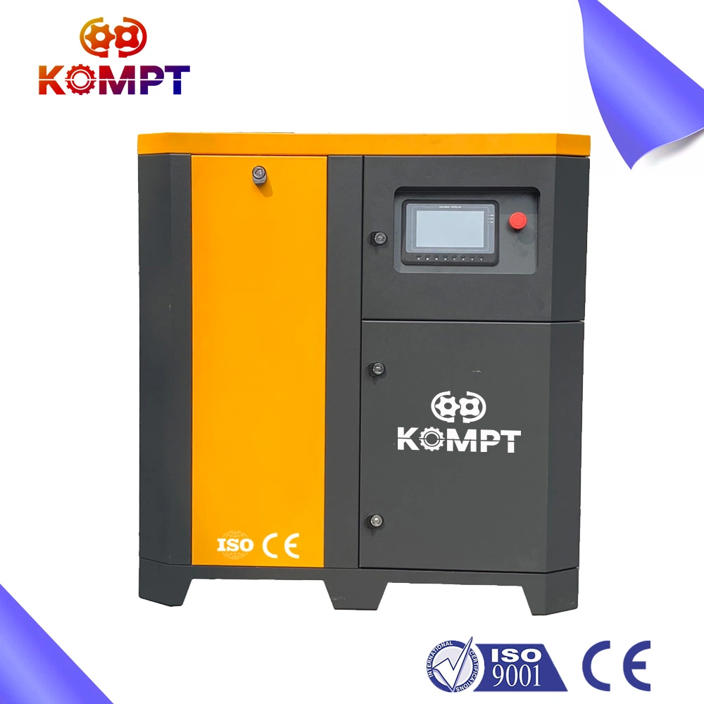 Low-Noise Electric Stationary AC Power Medium and Direct Driven Rotary Screw Type Air Compressor
