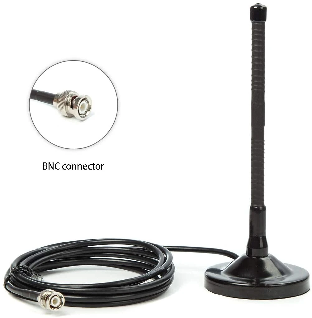 CB Antenna for CB Handheld Portable Radio, 27 MHz 7.5 Inch Long with BNC Male Connector