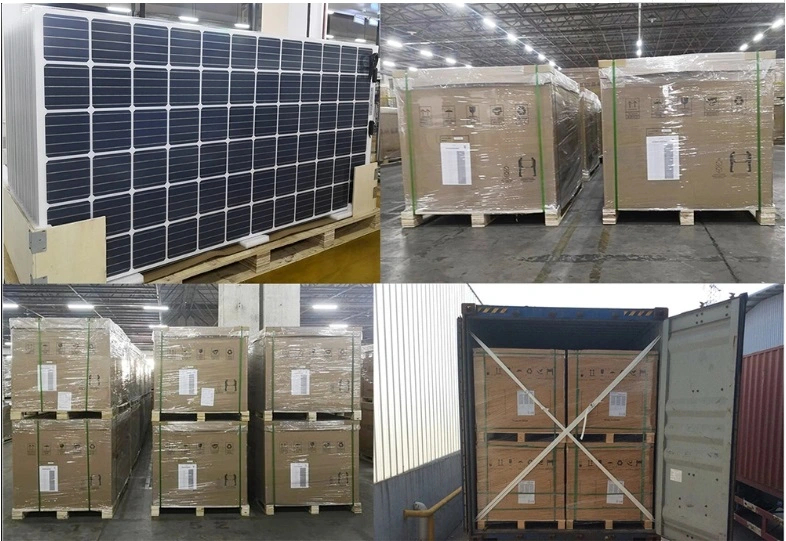 Ja 390W-420W Bifacial Solar PV Power Mono Solar Power Modules
