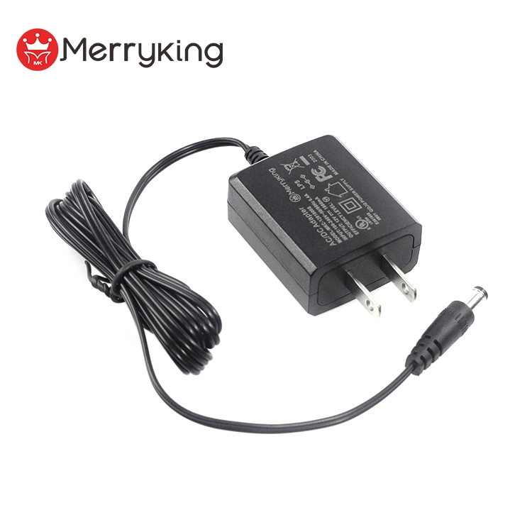 Merryking 110V AC Input DC 9V Output Power Supply AC DC Adapter 9V 1A Power Adaptor