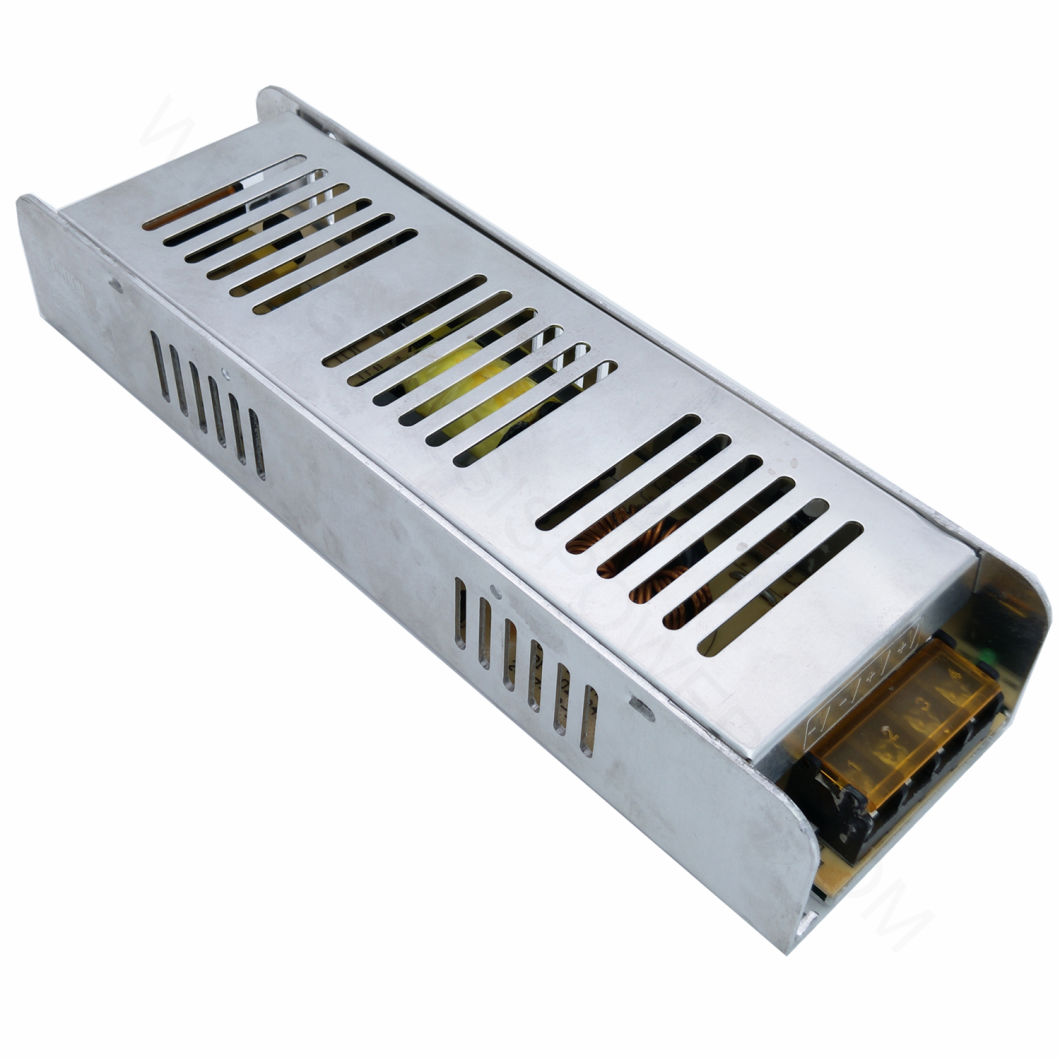 250W 12V Classic Slim Power Driver Transformer AC DC SMPS, Ultrathin Single Output LED Driver SMPS