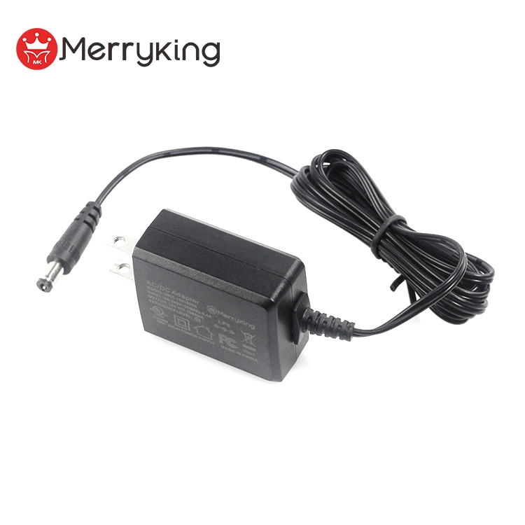 Merryking 110V AC Input DC 9V Output Power Supply AC DC Adapter 9V 1A Power Adaptor