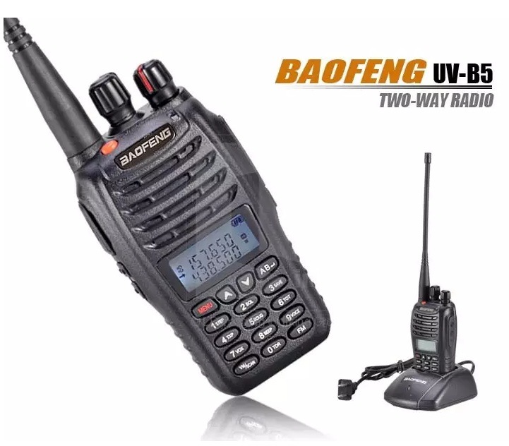 Baofeng UV-B5 Walkie Talkie Dual Band CB Radio 99CH FM Transceiver Radio