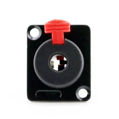 6.35mm Female Jack Panel Mount Connector Chassis Socket (9.3233)