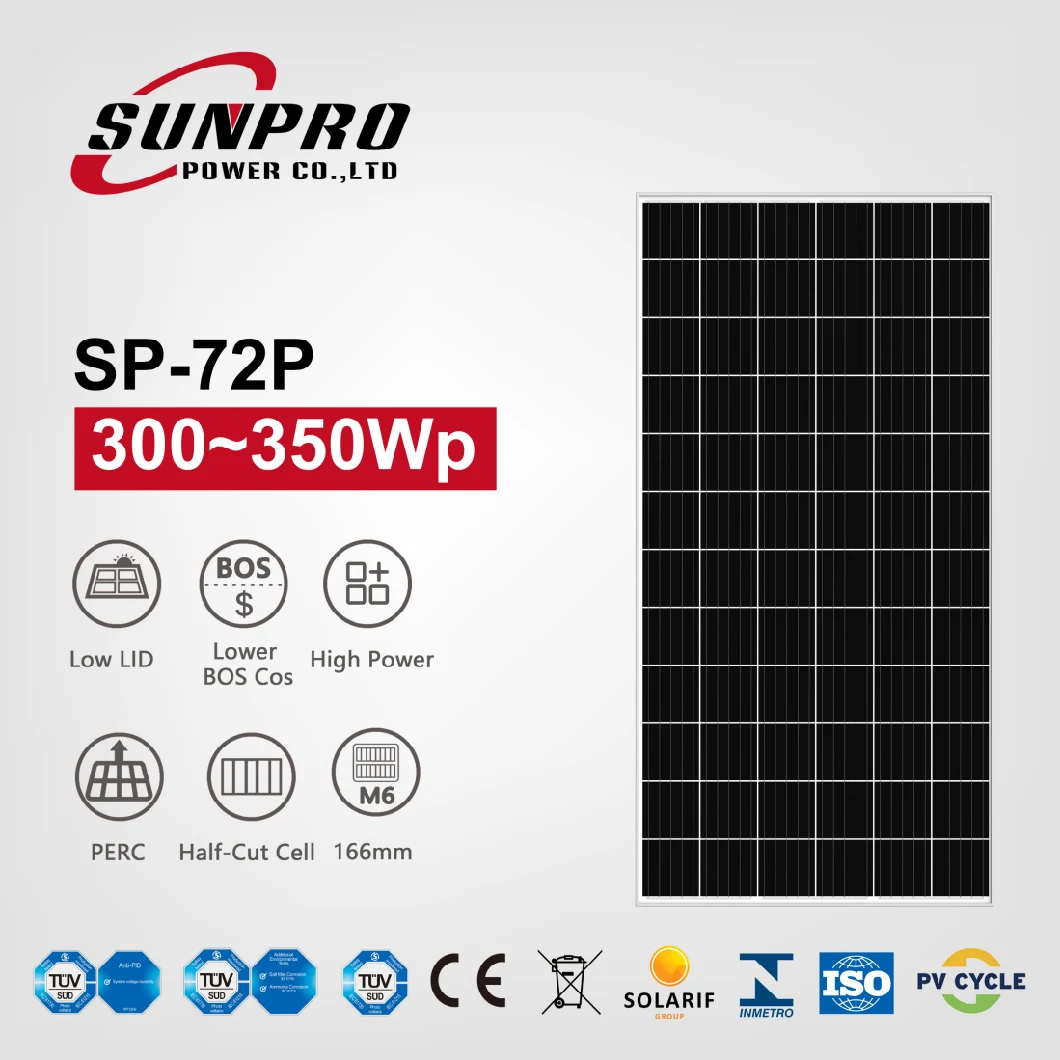 Sunpro Power High Power Poly Solar Modules 330-340W