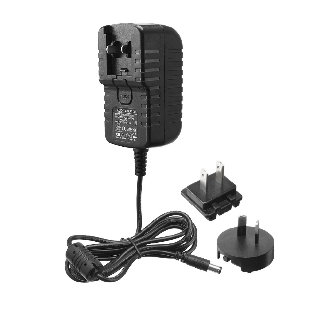 18V1a 18W Multiple Plug Mains Power Adapter Supply