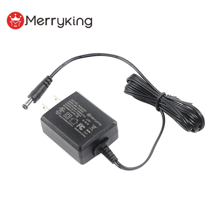 Merryking 110V AC Input DC 9V Output Power Supply AC DC Adapter 9V 1A Power Adaptor